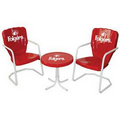 Retro Thunderbird Chair Patio Set